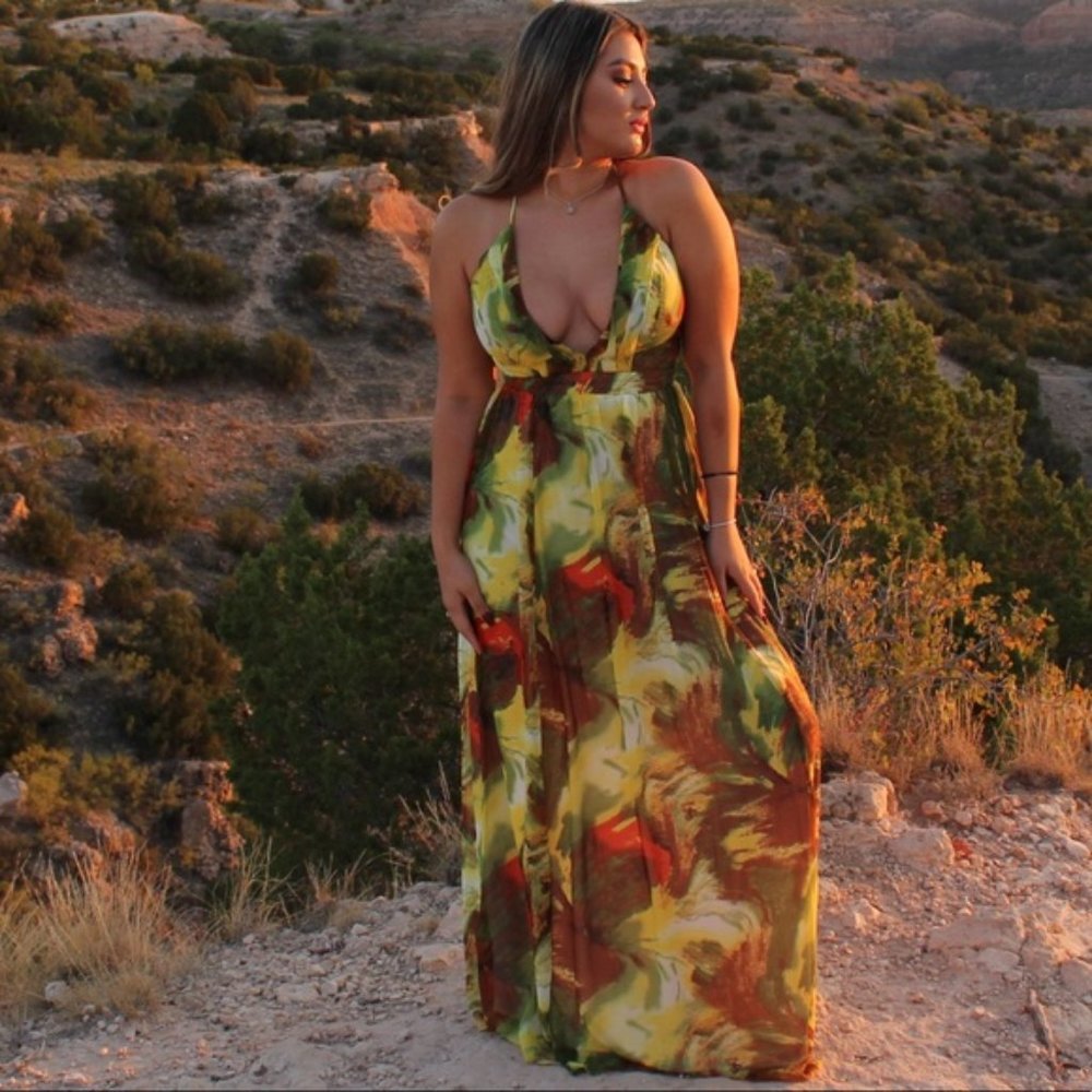 Forest Maxi Dress